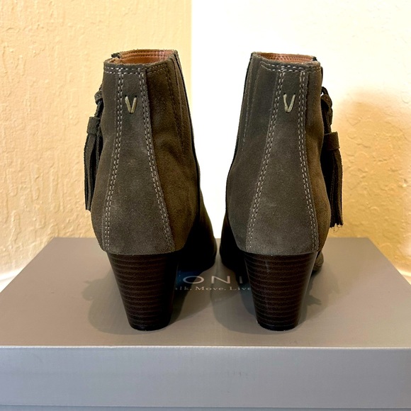 🧙‍♀️ VIONIC Madeline Leather Ankle Boots - Olive - Size 7 🧙‍♀️HP🧙‍♀️ - Picture 7 of 7